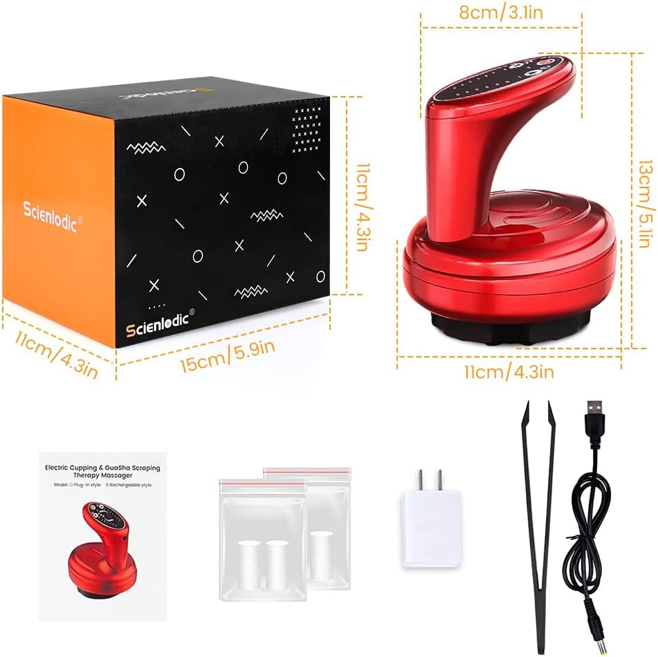 Scienlodic 3 in 1 Electric Cupping Therapy Machine
