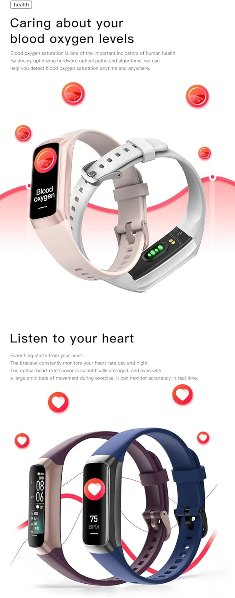 FitBit heart rate monitor 